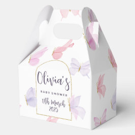 Vlinderthema feestdozen bedankdoosjes