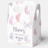 Vlinderthema feestdozen bedankdoosjes (Open)