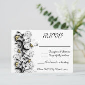 Vlinderthema Kaart (Staand voorkant)