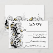 Vlinderthema Kaart (Voorkant / Achterkant)