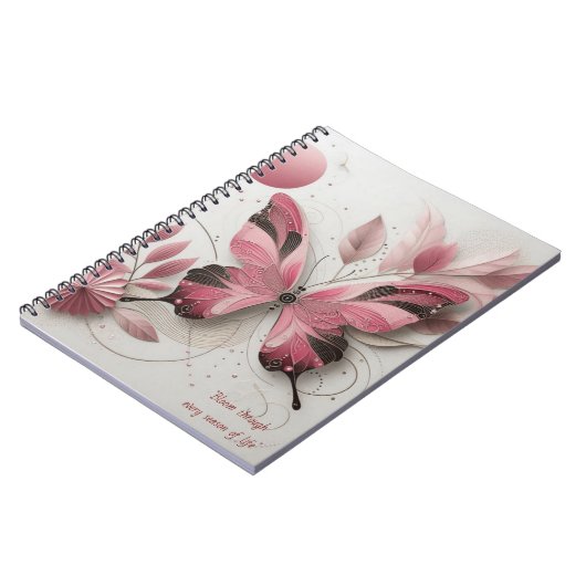 vlinderthema-notitieboek notitieboek (Linkerzijde)