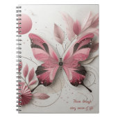 vlinderthema-notitieboek notitieboek (Voorkant)