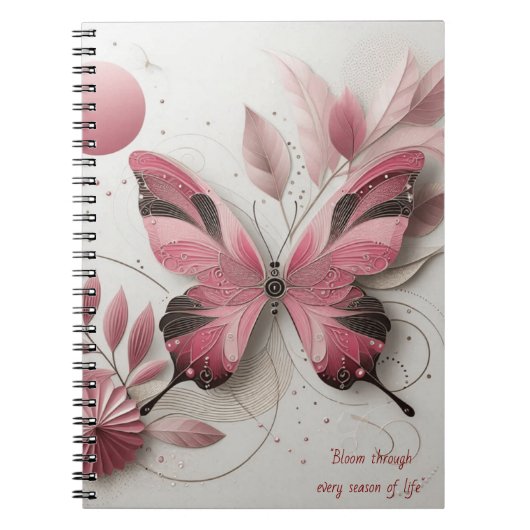 vlinderthema-notitieboek notitieboek (Voorkant)