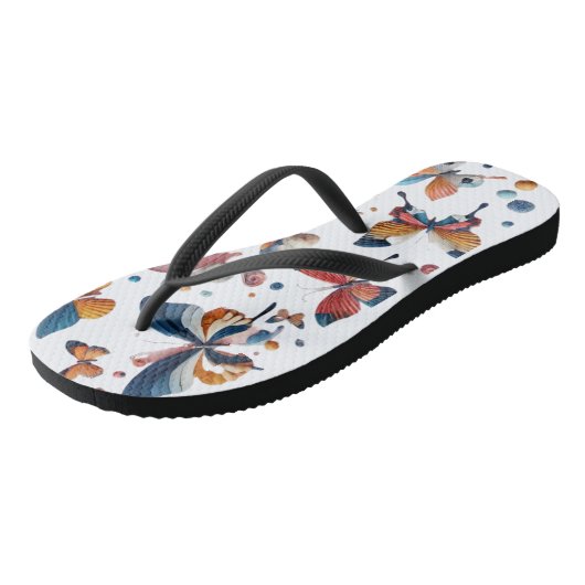 Vlindertje Muilkipper Teenslippers (Schuin)