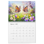 Vlindertuin 2027 – Een Jaar van Kleurrijke Vleugel Kalender (Feb 2027)