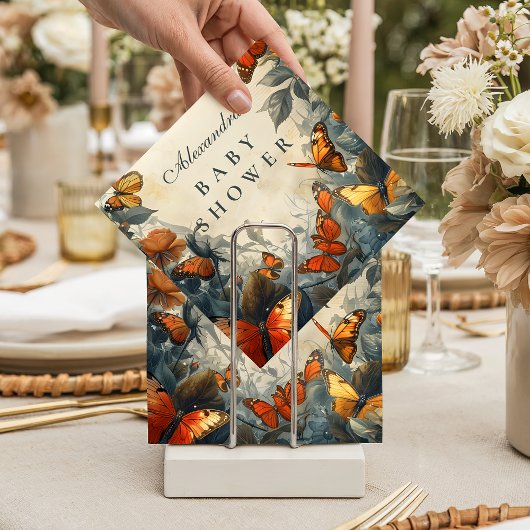 Vlindertuin Baby Shower Servet