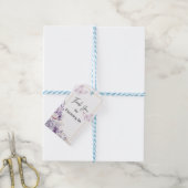 Vlindertuin cadeaukaartje cadeaulabel (Met Touw)