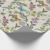 Vlindertuin Cadeaupapier (Hoek)