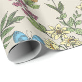 Vlindertuin Cadeaupapier (Rol Hoek)