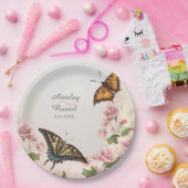 Vlindertuin Custom Papieren Borden Papieren Bordje (Feest)