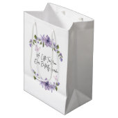 Vlindertuin Favor Zak Medium Cadeauzakje (Voorkant Gekanteld)