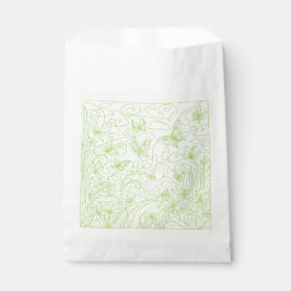 Vlindertuin Groen Bedankzakje