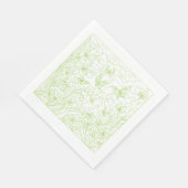 Vlindertuin Groen Servet (Hoek)
