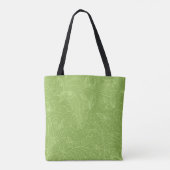 Vlindertuin Groen Tote Bag (Achterkant)