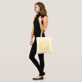 Vlindertuin Groen Tote Bag (Voorkant (model))