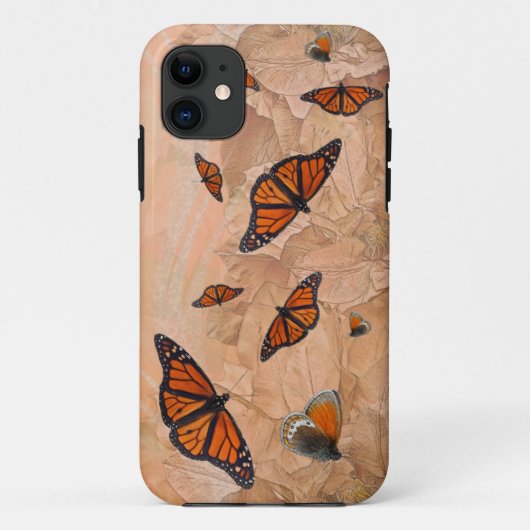 Vlindertuin iPhone 5 Hoesje (Achterkant)