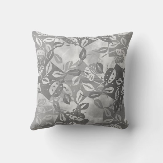 Vlindertuin Lieveheersbeestje Schilderen Kussen (Achterkant)