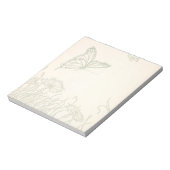 vlindertuin notitieblok (Linkerzijde)