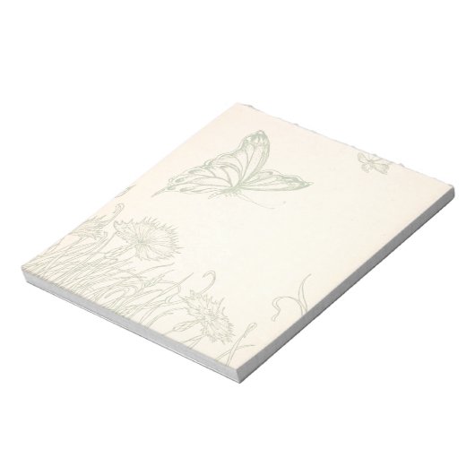 vlindertuin notitieblok (Linkerzijde)