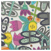 vlindertuin pop stof (Close Up)