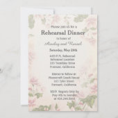 Vlindertuin repetitie diner kaart (Achterkant)