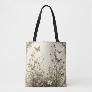 vlindertuin tote bag