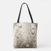  vlindertuin tote bag (Achterkant)