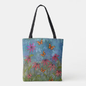 vlindertuin tote bag (Achterkant)