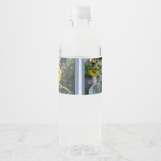 Vlindertuin Waterfles Etiket (Achterkant)