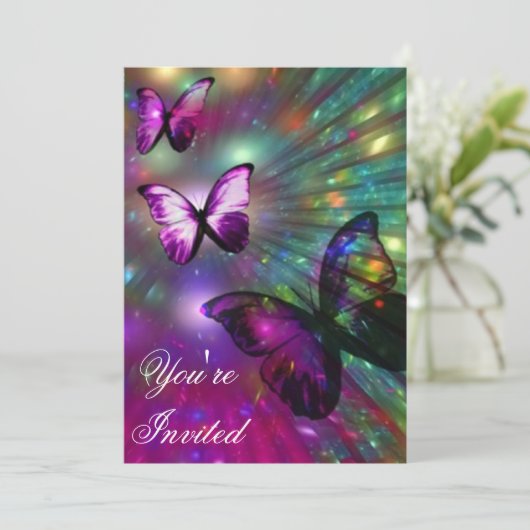 Vlinderuitvindingen Kaart (Staand voorkant)