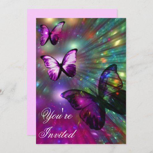 Vlinderuitvindingen Kaart (Voorkant / Achterkant)