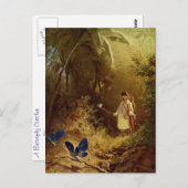  vlindervanger briefkaart (Voorkant / Achterkant)