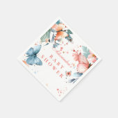 Vlinderveld Baby Shower Servet (Hoek)