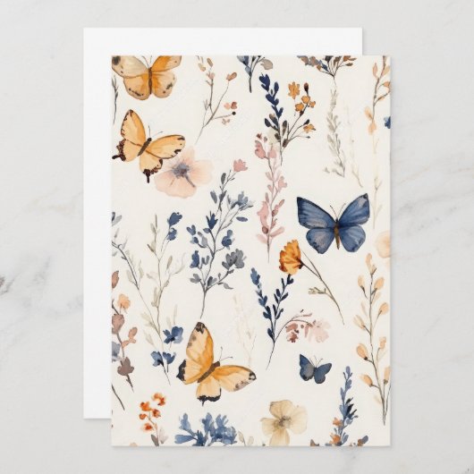  vlinderveld kaart (Voorkant / Achterkant)