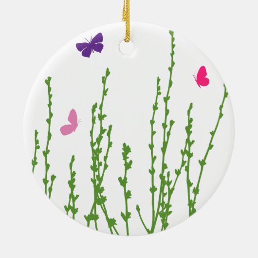 vlinderveld keramisch ornament (Achterkant)