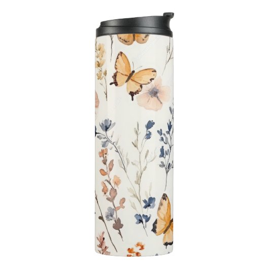 vlinderveld thermosbeker (Gedraaid links)