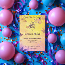 Vlinderverjaardag met Schattige tijger