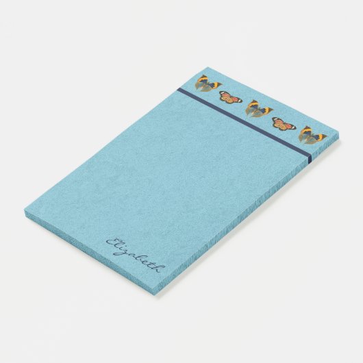 vlinderverzameling post-it® notes (Schuin)