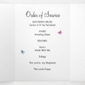 Vlinderviering van het leven Trifold Drieluik Aankondiging (Binnenkant midden)