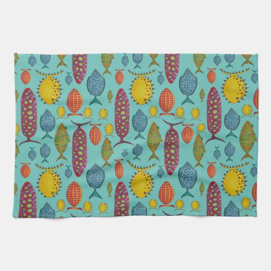 vlindervis theedoek (Horizontaal)