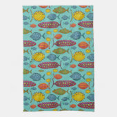 vlindervis theedoek (Verticaal)