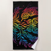 Vlindervlaggendoek Strandlaken (Voorkant)