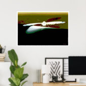 Vlindervleugels Abstract Poster (Thuiskantoor)