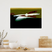 Vlindervleugels Abstract Poster (Keuken)