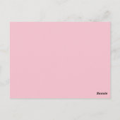 vlindervleugels briefkaart (Achterkant)