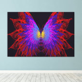 Vlindervleugels Canvas Afdruk (Insitu (Houten vloer))