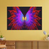 Vlindervleugels Canvas Afdruk (Insitu (Woonkamer))
