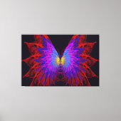 Vlindervleugels Canvas Afdruk (Voorkant)