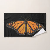 Vlindervleugels Monarch Sinaasappel Wings Foto Bad Handdoek (Handdoek)