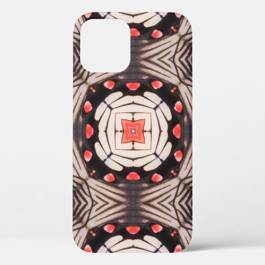 Vlindervleugels: mooi naadloos patroon Case-Mate iPhone case (Achterkant)